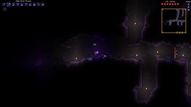 Terraria 1.2 Tutorial - Demonite Ore/Bar/Boss Fail! EP.14 смотреть онлайн