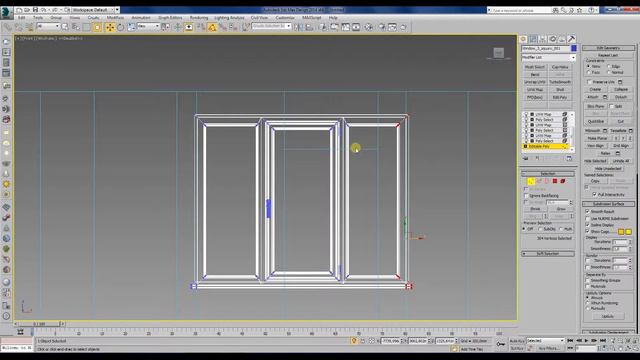 02 3ds Max вставляем Окна и двери смотреть онлайн