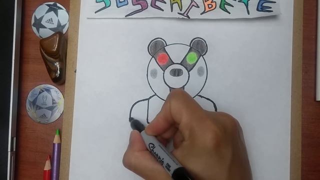 Cómo DIBUJAR y PINTAR a ?BADGY? de PIGGY ROBLOX/how to DRAW And PAINT BADGY from PIGGY ROBLOX смотреть онлайн