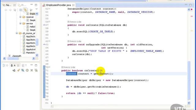12 Content Providers onCreate смотреть онлайн