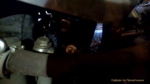 Меняем масло в ДВС на СТЕЛС ЛЕОПАРД 600 Часть.2