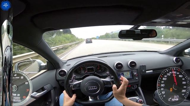 Audi RS3 8P (2011) Acceleration On German Autobahn No Limit Sound