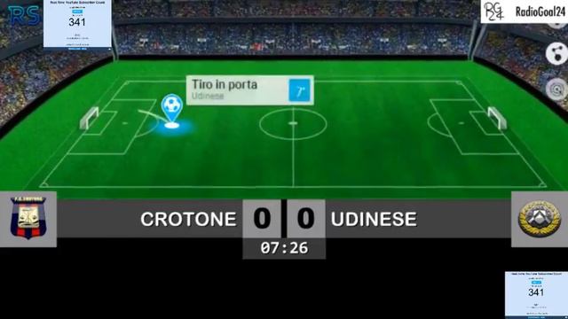 Crotone Udinese Streaming Live 720p смотреть онлайн