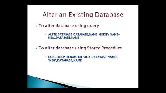 SQL Server Part-2, Creating, Altering, Droping Database смотреть онлайн