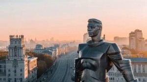 Москва  с высоты птичьего полета, аэросъемка