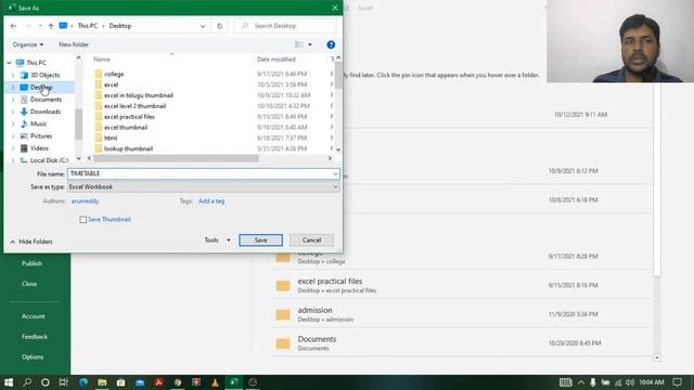 EXCEL IN TELUGU PART 11 - HOW TO CONVERT EXCEL TO PDF смотреть онлайн