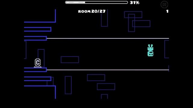 GD how to complete “VVVVV” by zejoant (easy demon) смотреть онлайн