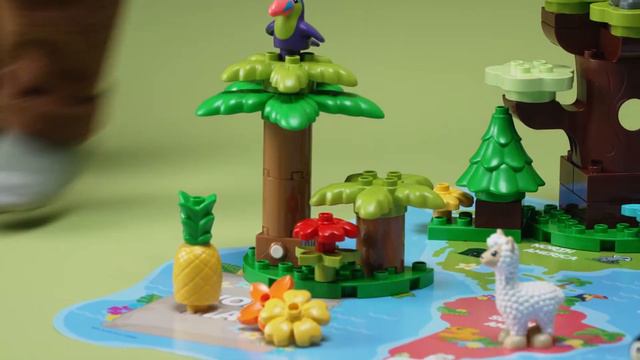 LEGO DUPLO 10975 Ville dyr fra hele verden смотреть онлайн