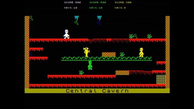 Manic Miner - Multiplayer remake of the class ZX Spectrum game смотреть онлайн