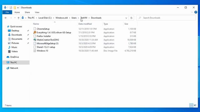 Reinstall Windows without losing files (Windows.old method) смотреть онлайн