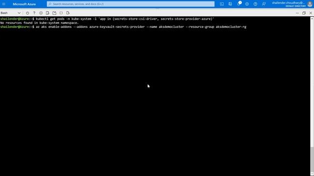 Integrate Azure Key Vault with Azure Kubernetes Service(AKS) смотреть онлайн