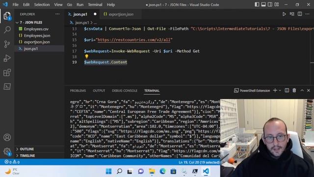 PowerShell 7 Tutorials for Intermediates #7 : Working with JSON смотреть онлайн