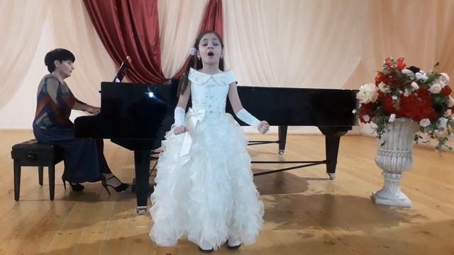 Оганесян Ангелина немецкая народная песня "Тки дочка " смотреть онлайн