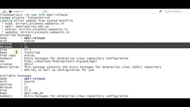 How to Install and Enable EPEL Repository on CentOS 8/7/6 - [Hindi] смотреть онлайн