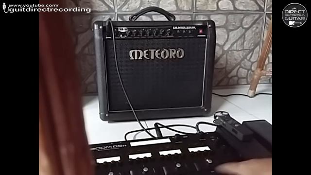 ZOOM G5n into Stage Monitor, Amp Input and JCM900 Effects Loop (Return). смотреть онлайн