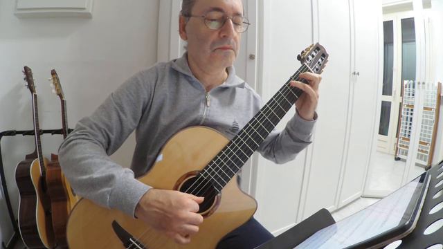 The Carpenters - Yesterday once more - Guitar fingerstyle смотреть онлайн