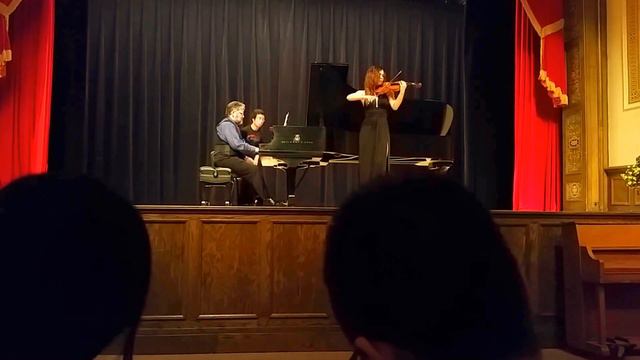R. Schumann Sonata in a minor, Op. 105, first movement.