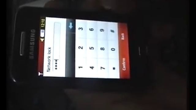 Видео инструкция по разблокировки телефонов Samsung.avi смотреть онлайн
