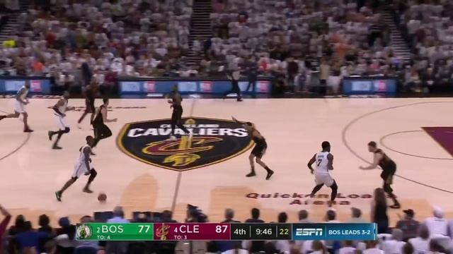 Marcus Smart IMPOSSIBLE BLOCK Says No LeBron James Poster! Game 6 Celtics vs Cavaliers смотреть онлайн