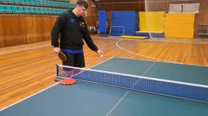 Подача О...БРАТКА в настольном теннисе!!!2 вида ОБРАТКИ!!!#slowmotion#reversserve