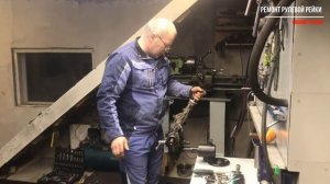 Ремонт рулевой рейки  skoda fabia