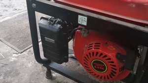 Нестандартные настройки бензогенератора.