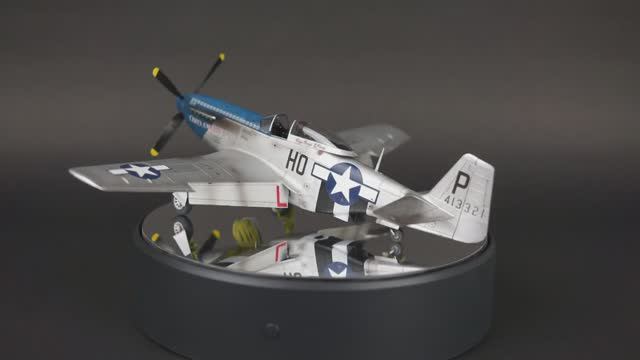 P51D Mustang - Eduard 1/48 Full model kit build смотреть онлайн