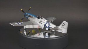 P51D Mustang - Eduard 1/48 Full model kit build