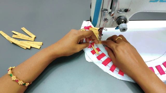 Latest model boat neck blouse back neck design|blouse cutting and stitching| смотреть онлайн