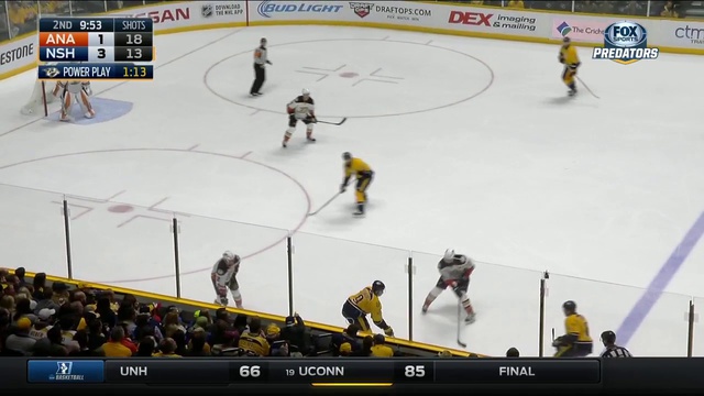 NHL. Anaheim Ducks vs Nashville Predators. 2 тайм. 17.11. НХЛ Анахайм - Нэшвилл смотреть онлайн