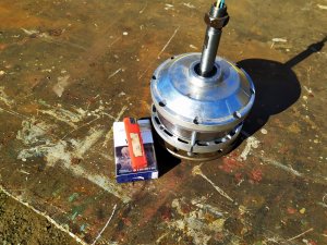 Генератор из двух мотор-колес от гироскутера.Часть-5.