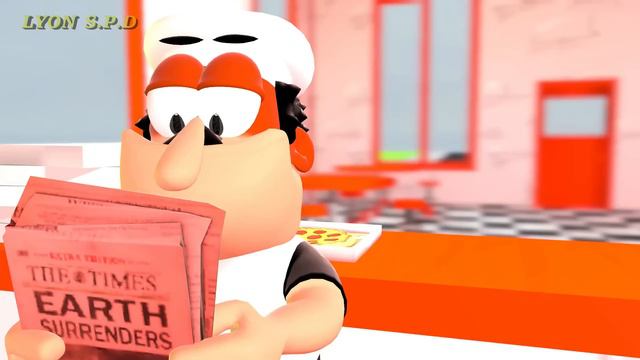 All Pizza Tower Gmod animations (LYON.S P.D compilation) смотреть онлайн