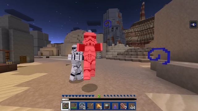 "That's No Moon!" | Minecraft STAR WARS Gameplay (Windows 10 Edition) смотреть онлайн