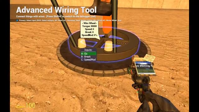 Garry's Mod BASIC Wiremod tutorial | WSAD Turret made Simple смотреть онлайн