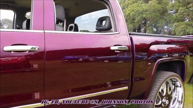 Candy purple Sierra and 74 caprice classic on Forgiato Wheels in HD (must see) смотреть онлайн
