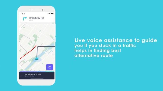 GPS Voice Navigation Maps, Driving Directions смотреть онлайн