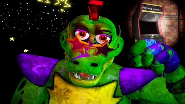 Фнаф 9 Русская озвучка Монти (Монтгомери Гатор). Five Nights At Freddy's Security Breach. (Fnaf 9).