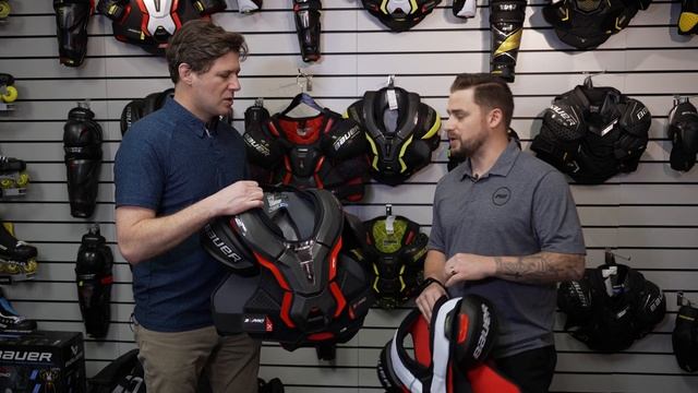 Bauer Vapor Hyperlite Shoulder Pad Line Insight