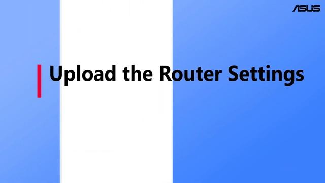 How to Back Up and Upload Configuration File of ASUS Router? | ASUS SUPPORT смотреть онлайн