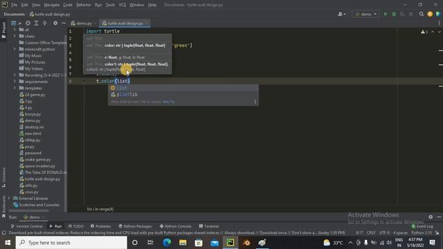 Python turtle graphics pattern смотреть онлайн