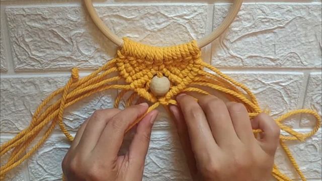 DIY Macrame Mandala | Macrame Wall Hanging Round смотреть онлайн