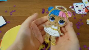 РАСПАКОВКА БУМАЖНОГО ШАРИКА ЛОЛ ПРОТИВОПОЛОЖНОСТИ ? ! РАСПАКОВКА БУМАЖНОЙ КУКЛЫ ЛОЛ !