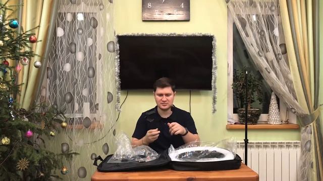 Кольцевая лампа ZB F348 RING LIGHT Обзор и распаковка! смотреть онлайн