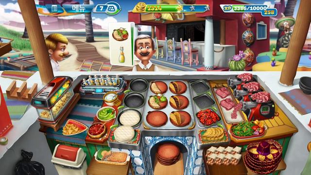 멕시칸카페 / Café Mexicana / 맛집셰프 / 쿠킹피버 / cooking fever / 40 lv смотреть онлайн