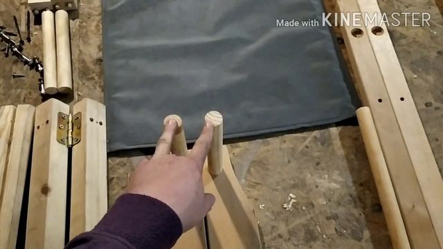 Изготовление макияжного стула.Режисёрский стул! смотреть онлайн