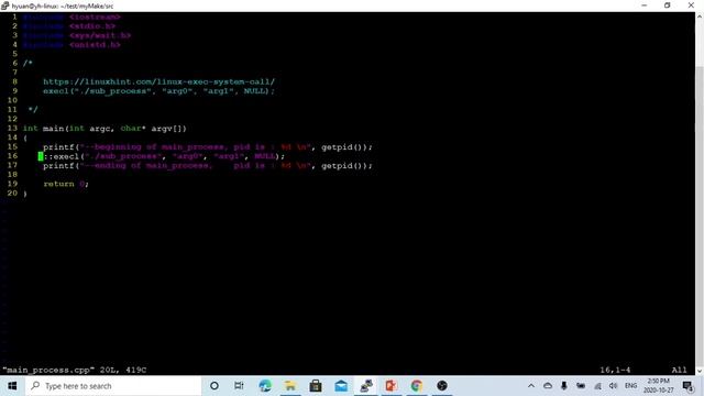 C++ Programming on Linux - Linux exec System call смотреть онлайн