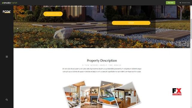 Foja Single Property WordPress Theme Wright Kenith смотреть онлайн
