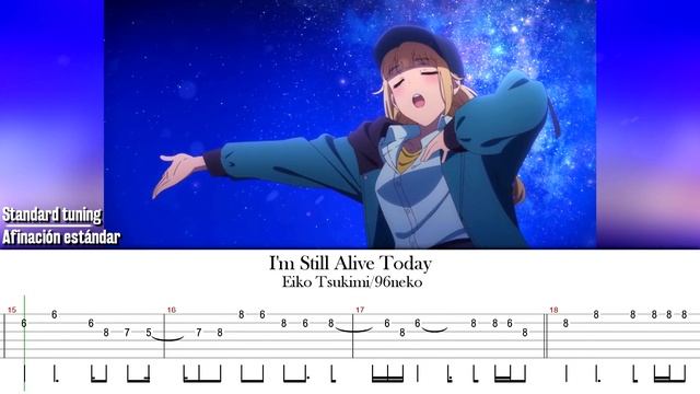How to Play: I'm Still Alive Today | Paripi Koumei ep. 9 acapella [Guitar Tab] смотреть онлайн