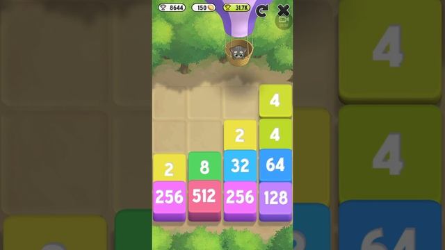 Играем в Кот Тома...Набираемых 1024 в игре 2048 смотреть онлайн