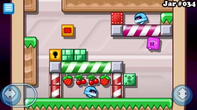 Hoggy 2. Jar #034. Level 034. Walkthrough. смотреть онлайн